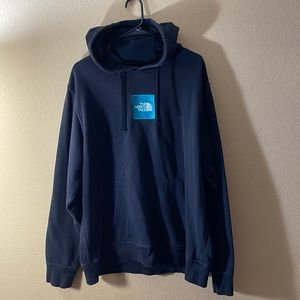 THE NORTH FACE Deep Navy Box Logo Hoodie